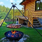 Dom Na Zielonym Wzgórzu Z Własną Sauną I Jacuzzi