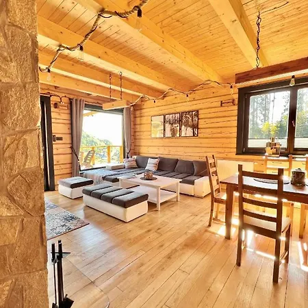 Dom Na Zielonym Wzgorzu Z Wlasna Sauna I Jacuzzi Feriehus