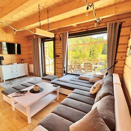 Dom Na Zielonym Wzgorzu Z Wlasna Sauna I Jacuzzi Łapsze Niżne