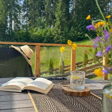 Dom Na Zielonym Wzgorzu Z Wlasna Sauna I Jacuzzi Feriehus