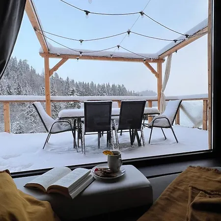 Feriehus Dom Na Zielonym Wzgorzu Z Wlasna Sauna I Jacuzzi