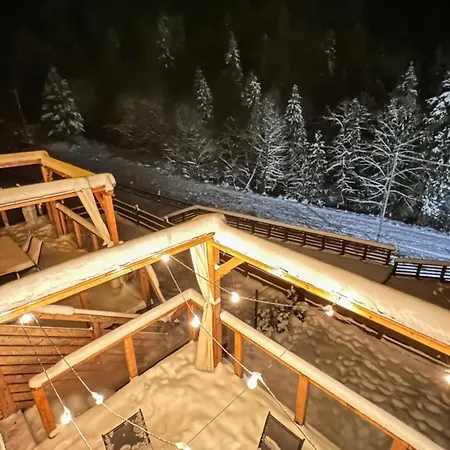 Feriehus Dom Na Zielonym Wzgorzu Z Wlasna Sauna I Jacuzzi Łapsze Niżne