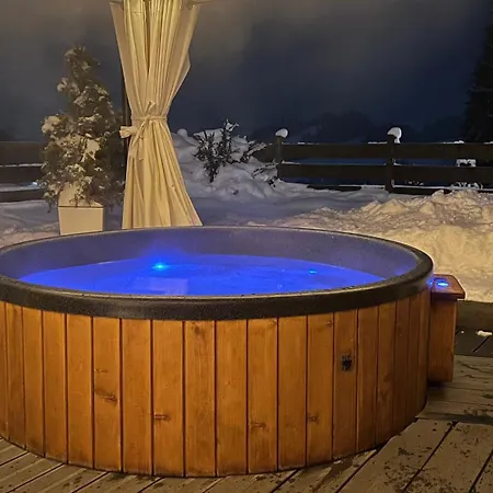 Dom Na Zielonym Wzgorzu Z Wlasna Sauna I Jacuzzi * Łapsze Niżne