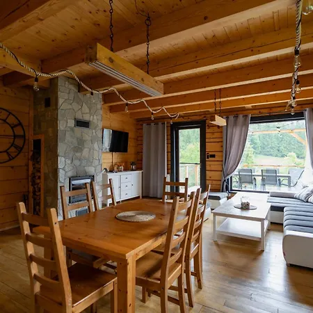 Dom Na Zielonym Wzgorzu Z Wlasna Sauna I Jacuzzi
